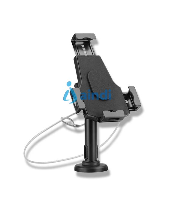 Soporte Manhattan de Escritorio/Pared para Tablet o iPad - Seguro Antirrobo - Color Negro