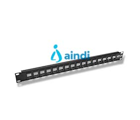 TRIPP-LITE N062-016-KJ Panel de Conexiones Negro 482,6 mm