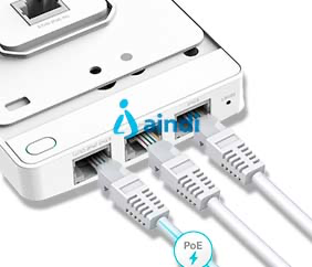 TP-Link Omada EAP235-WALL Access Point AC1200 inalámbrico MU-MIMO para instalación en pared | EAP235-Wall