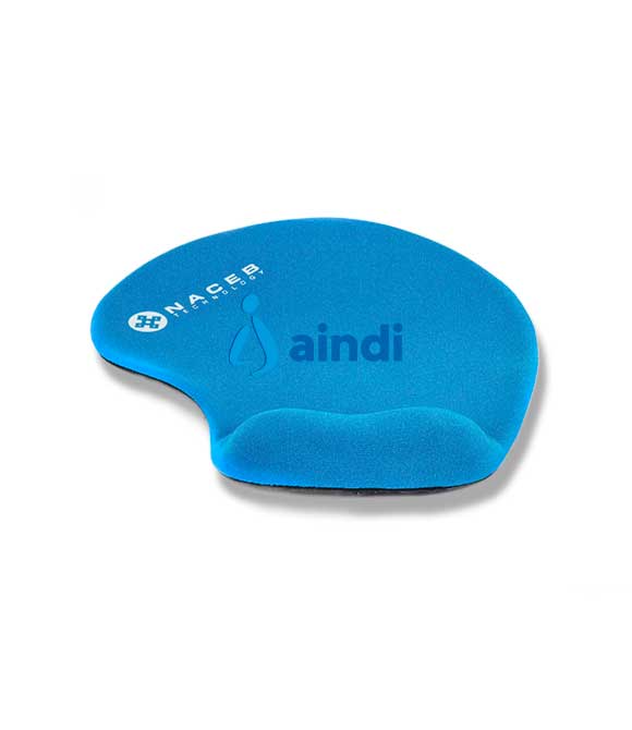 Mouse pad Naceb Technology, Azul, Gel