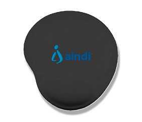 Mouse Pad BROBOTIX 500074N con Descansa Muñecas, Gel, Ergonómico, Antiderrapante y Amplio 500074N