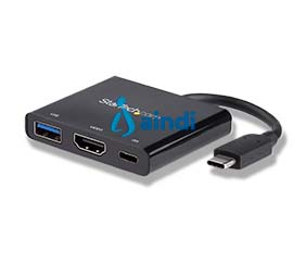 StarTech.com CDP2HDUACP Adaptador multifunción USB-C 4