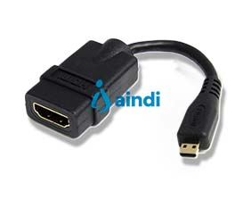 CABLE ADAPTADOR HDMI DE ALTA VELOCIDAD A MICRO HDMI - 12 CM - STARTECH.COM (MOD. HDADFM5IN)
