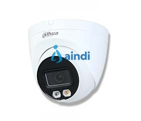 Dahua DH-IPC-HDW2449T-S-IL Cámara domo IP de 4 megapíxeles con iluminador dual inteligente Full Color, WizSense, lente 2.8 mm, 95° y micrófono integrado
