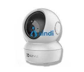 Mini camara ip pt 4 megapixel ezviz cs-h6c 4mp / wi-fi / seguimiento inteligente / audio de dos vias / notificacion push / ranura para memoria / uso en interior