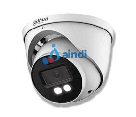 Camara ip/dahua/ hac-me1509h-a-pv-s2domo tioc de 5 mp/ iluminador dual inteligente/lente 2.8mm/111° de apertura/40 mts de iluminación visible e ir/estrobo de luz roja y azul/ super adap/microfono int
