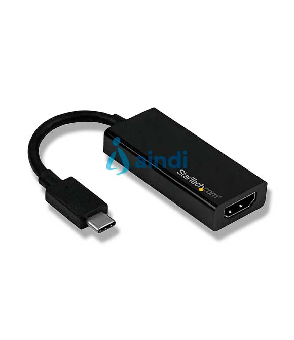 ADAPTADOR USB-C A HDMI - CONVERTIDOR USB TYPE C PARA MACBOOK, CHROMEBOOK Y OTROS DISPOSITIVOS CON USB C - 4K 60HZ - STARTECH.COM MOD. CDP2HD4K60