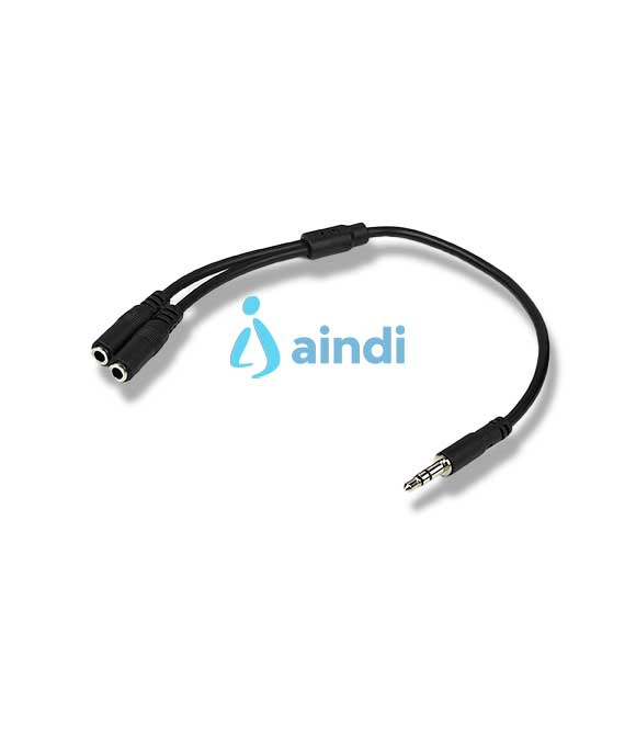 ADAPTADOR DIVISOR DE CABLE ESTéREO PARA AUDíFONOS - CABLE SPLITTER DELGADO EN Y DE 3.5MM MACHO A 2X HEMBRA - STARTECH.COM MOD. MUY1MFFS