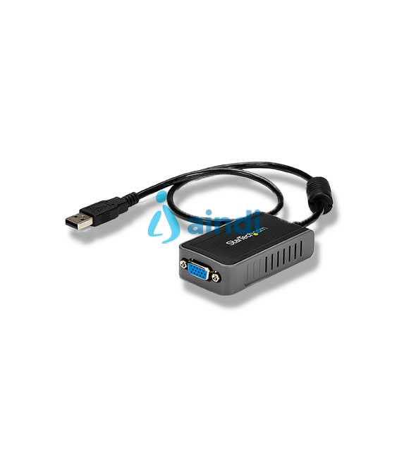 ADAPTADOR DE VIDEO EXTERNO USB A VGA -TARJETA DE VIDEO EXTERNA CABLE - 1440X900 - STARTECH.COM MOD. USB2VGAE2
