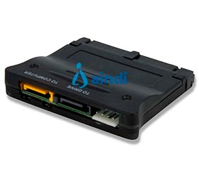 CONVERTIDOR ADAPTADOR IDE ATA A SATA BIDIRECCIONAL - 1X IDE MACHO - 1X SATA DATOS - 1X SP4 MACHO - STARTECH.COM MOD. PATA2SATA3