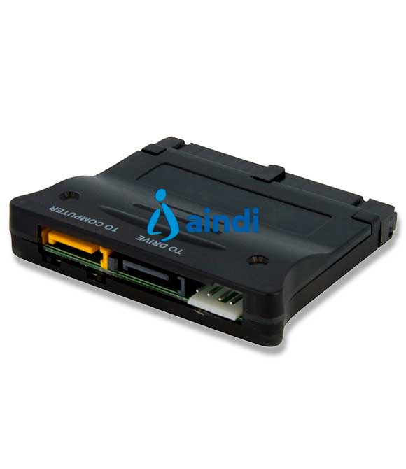 CONVERTIDOR ADAPTADOR IDE ATA A SATA BIDIRECCIONAL - 1X IDE MACHO - 1X SATA DATOS - 1X SP4 MACHO - STARTECH.COM MOD. PATA2SATA3