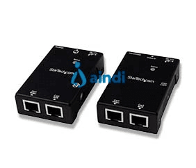 Kit extensor de video y audio hdmi por cable utp ethernet cat5 cat6 rj45 con power over cable - 50m - startech.com mod. st121shd50