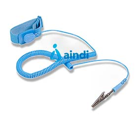 Pulsera antiestática SWS100 con cable – protección ESD para componentes