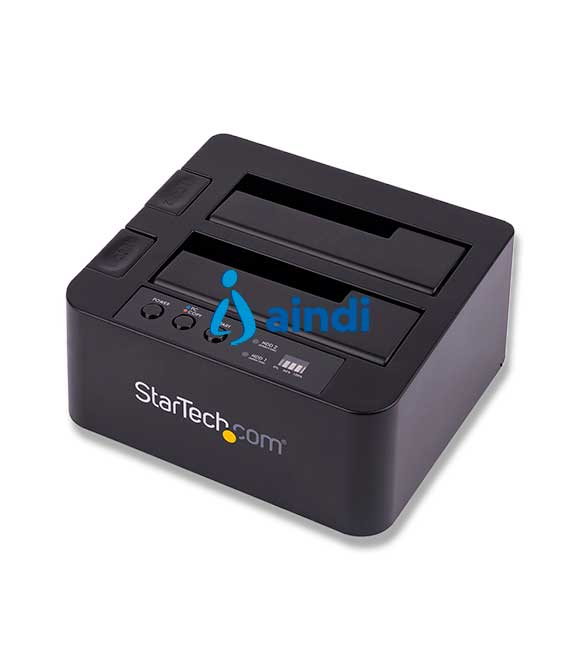 DOCK USB 3.0 Y ESATA COPIADORA DE UNIDADES DE DISCO SATA 6GBPS DE 2.5 Y 3.5 PULGADAS - CLONADOR AUTÓNOMO - STARTECH.COM MOD. SDOCK2U33RE