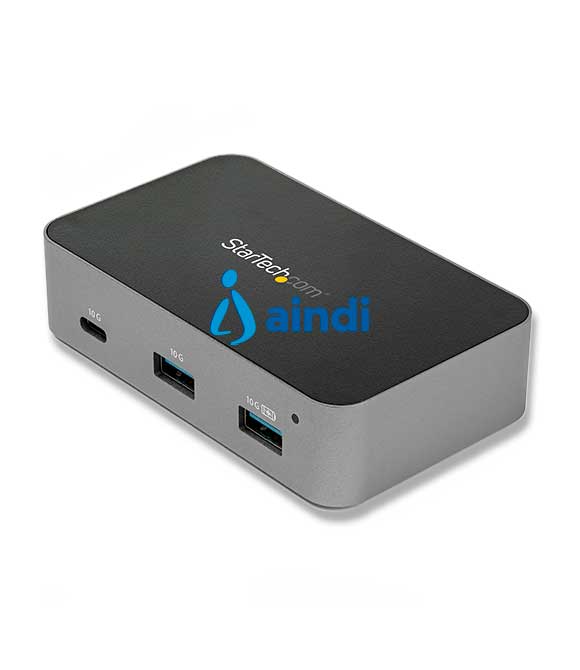 HUB USB-C - 3 PUERTOS 2 USBA  AND  USBC - USB 3.1 GEN 2 (10GBPS) - AUTOALIMENTADO - ELIMINADOR REGULADO (HB31C2A1CGS) - STARTECH.COM MOD. HB31C2A1CGS