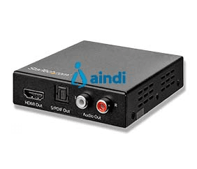 Divisor de Audio y Video HDMI 4K 60Hz - HDR - Extractor de Audio RCA - StarTech.com Modelo HD202A