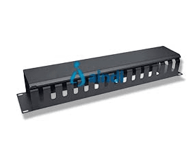 INTELLINET 714679 Organizador de Cables 19" 1U Horizontal Negro