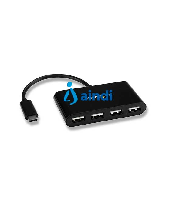HUB CONCENTRADOR USB-C A USB A DE 4 PUERTOS - LADRóN ADAPTADOR USB TIPO C A USB A DE 4 PUERTOS - USB 2.0 - STARTECH.COM MOD. ST4200MINIC