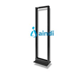 Rack Intellinet de Dos Postes 19" 45U Estándar Desarmado Flatpack Color Negro