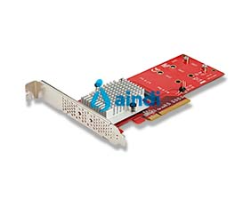 TARJETA ADAPTADORA PCIE 3.0 PARA M.2 SSD - DOBLE X8 - ADAPTADOR PCI EXPRESS 3.0 PARA PCIE NVME Y PCIE AHCI M.2 SSD - STARTECH.COM MOD. PEX8M2E2