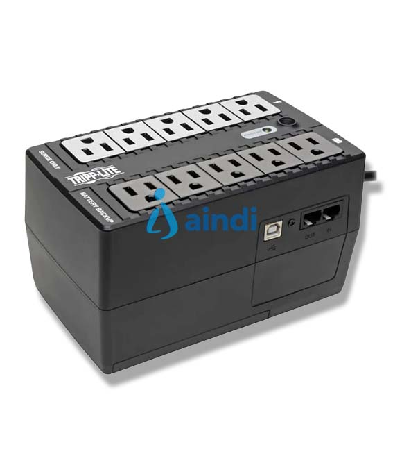 UPS Tripp Lite Standby 550VA 300W 10 Contactos NEMA 5-15R 120V 50Hz/60Hz Clavija 5-15P