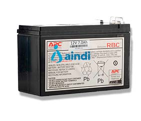 APC APCRBC110 Batería de Reemplazo Sealed Lead Acid (VRLA) Negro | APCRBC110