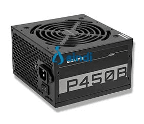 Fuente de Poder Gigabyte P450B 450W ATX 12V 80 Plus Bronze Fan 20+4 pin 120mm Negro