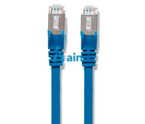 Intellinet 741514 Cable Patch Cat 6A S/FTP 7.6 m Azul
