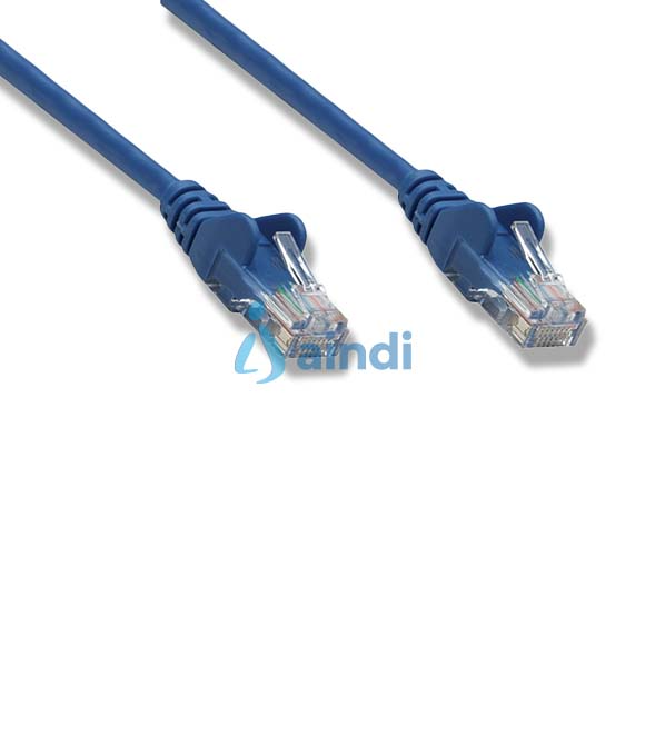 CABLE DE RED PATCH CAT 6A,  7.6M(25.0F) S/FTP AZUL