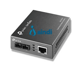 Convertidor de Medios TP-LINK MC100CM Multimedia Multi-modo 10/100Mbps Conector SC - Alcance de hasta 2km