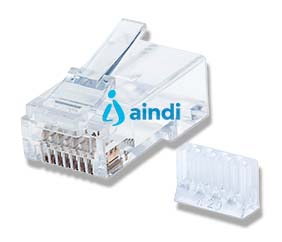 Intellinet 790604 Plug RJ45 Cat 6 UTP Sólido 90 P
