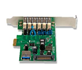 TARJETA PCI EXPRESS DE 7 PUERTOS USB 3.0 CON PERFIL BAJO O COMPLETO - STARTECH.COM MOD. PEXUSB3S7
