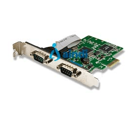 Tarjeta PCI Express Serial de 2 Puertos DB9 RS232 con UART 16C1050 - Adaptador Interno Serial PCI-E - StarTech.com Mod. PEX2S1050