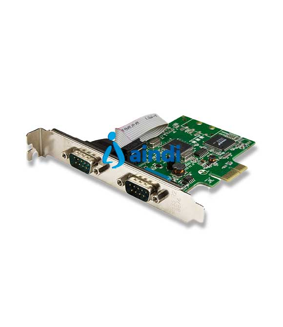 TARJETA PCI EXPRESS SERIAL DE 2 PUERTOS DB9 RS232 CON UART 16C1050 - ADAPTADOR INTERNO SERIAL PCI-E - STARTECH.COM MOD. PEX2S1050