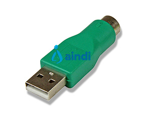 StarTech.com Adaptador Ratón conector PS/2 PS2 MiniDIN a USB - Macho USB - Hembra Mini-DIN