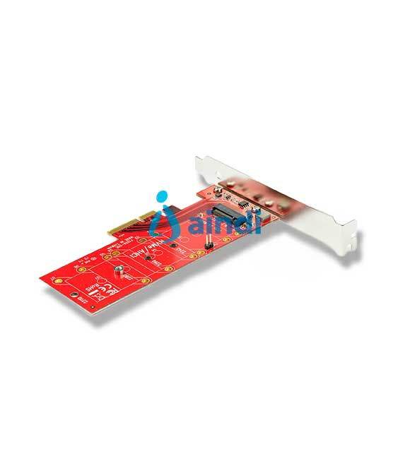 ADAPTADOR NVME / AHCI / NGFF / M-KEY A PCI EXPRESS 3.0 X4 - PERFIL BAJO O COMPLETO - STARTECH.COM MOD. PEX4M2E1