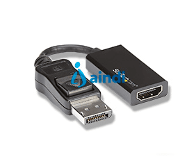 Adaptador de video displayport a hdmi - convertiddor activo - 4k 60hz uhd - con pestillo - startech.com mod. dp2hd4k60s