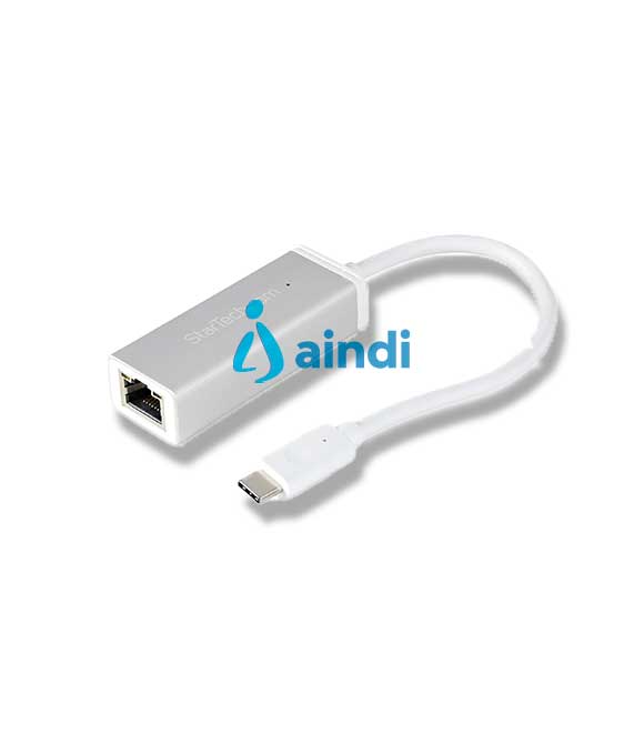 ADAPTADOR DE RED GIGABIT USB-C - USB 3.1 GEN 1 (5 GBPS) - PLATEADO - STARTECH.COM MOD. US1GC30A