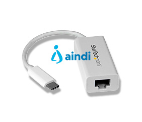 ADAPTADOR DE RED GIGABIT USB-C - USB 3.1 GEN 1 (5 GBPS) - BLANCO - STARTECH.COM MOD. US1GC30W