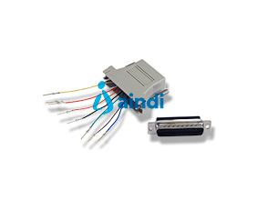 Adaptador convertidor modular serial db25 a rj45 macho a hembra - startech.com mod. gc258mf