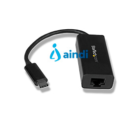 ADAPTADOR DE RED ETHERNET GIGABIT USB-C - ADAPTADOR EXTERNO USB 3.1 GEN 1 - STARTECH.COM MOD. US1GC30B