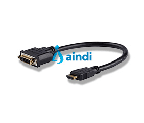 Cable adaptador de 20cm hdmi a dvi - dvi-d hembra - hdmi macho - cable convertidor de video - negro - startech.com mod. hddvimf8in