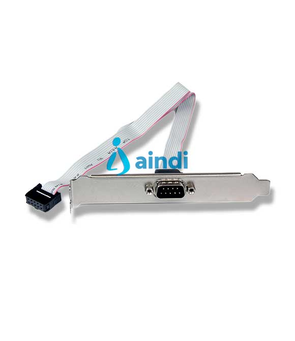 ADAPTADOR DE 40CM HEADER CABEZAL BRACKET SERIAL DB9 RS232 A IDC 10 PINES PARA TARJETA MADRE - STARTECH.COM MOD. PLATE9M16