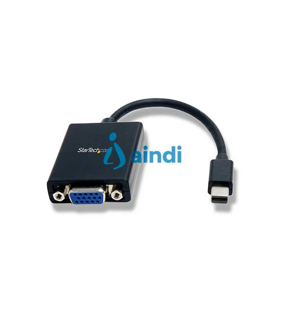 ADAPTADOR DE VIDEO DE MINI DISPLAYPORT A VGA - CONVERTIDOR ACTIVO DE MINI DP A VGA - VIDEO 1080P - CON CERTIFICACION VESA - MDP - STARTECH.COM MOD. MDP2VGA