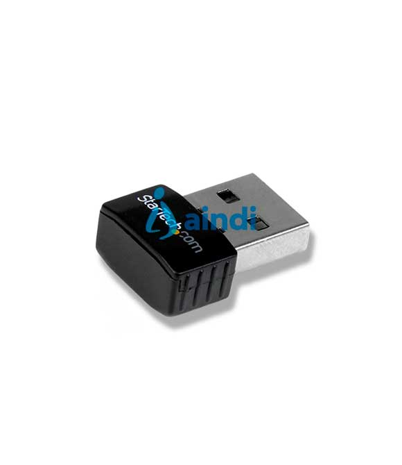 MINI ADAPTADOR DE RED INALÁMBRICO USB 2.0 A WIRELESS N DE 300 MBPS - NIC WIFI EXTERNO 802.11N 2T2R - STARTECH.COM MOD. USB300WN2X2C