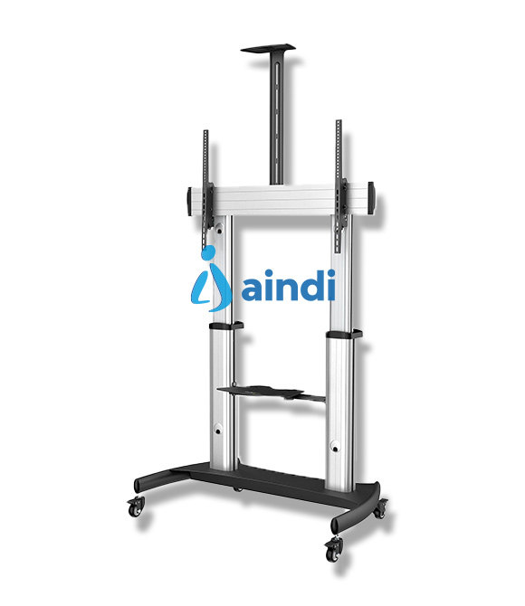 SOPORTE MOVIL PARA TV - CARRO UNIVERSAL DE ALTA RESISTENCIA PARA TV DE 60-100  - STAND CON RUEDAS Y ALTURA AJUSTABLE - STARTECH.COM MOD. STNDMTV100