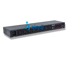 Intellinet Barra PDU Multicontactos 8 Salidas para Rack 19" Negro - 163682