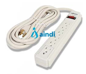 TRIPP-LITE TLP604TEL Supresor de picos 6 contactos 870 J con protección RJ11