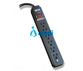 Tripp Lite TLP606B Supresor de sobretensiones 6 tomacorrientes, 790 joules, cable 1.83 m, negro