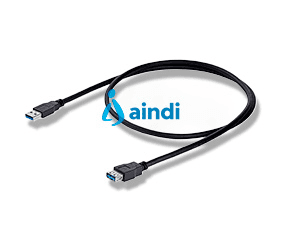 Cable de 2m de extension alargador pasivo usb 3.0 superspeed - macho a hembra usb a - extensor - negro - startech.com mod. usb3sext2mbk